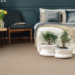 Vintage Bedroom With Armchair